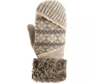 Acorn Women's Blair 100% Wool Mitt Glove, Ivory, Large/X Large at  Womens Clothing store