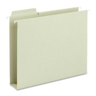 Smead Box Bottom Hanging Folders, Built In Tabs, Letter, Moss Green (SMD64201) : Hanging File Folders : Office Products