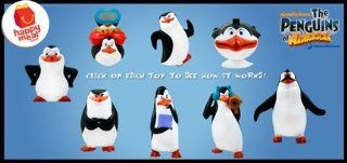 McDonald's Happy Meal Penguins of Madagascar Nickelodeon Kowalski Launcher Toy #3: Toys & Games