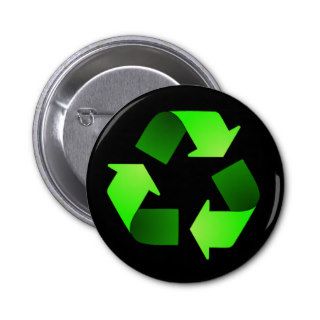 Recycling Symbol Button