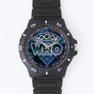 Custom Doctor Who Watches Black Plastic High Quality Watch WXW 1110: Watches