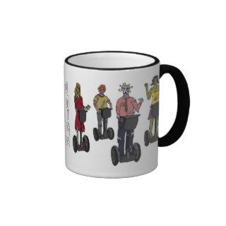 Zombies on Segways, mug