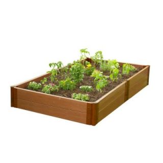 Frame It All 4 ft. x 8 ft. x 12 in. Raised Vegetable Garden DISCONTINUED 300001199