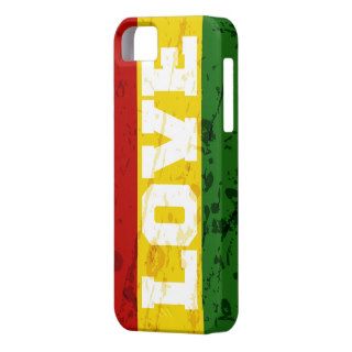 Love Rasta iPhone 5 Cases