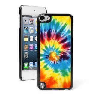 Apple iPod Touch 5th Black Hard Back Case Cover 5TB394 Color Spiral Tie Dye Design: Cell Phones & Accessories