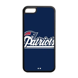 NFL New England Patriots Team Logo Custom Design TPU Case Back Cover For Iphone 5c iphone5c NY396: Cell Phones & Accessories