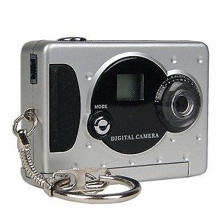 Mini 352x288 USB Keychain Digital Camera (Silver) : Spy Cameras : Camera & Photo