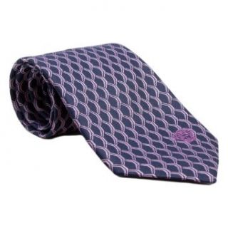 Versace VE BO353 0004 Purple/Navy Scale Pattern Woven Silk Men's Tie at  Mens Clothing store