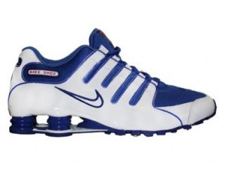 Nike Shox NZ Mens Running Shoes Old Royal/White Old Royal 378341 404 7: Shoes