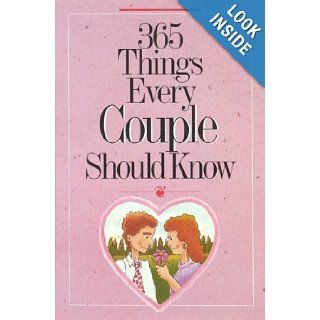 365 Things Every Couple Should Know: Doug Fields: 9781565070721: Books