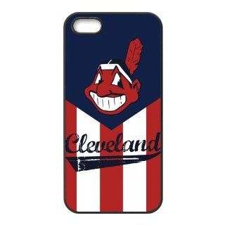 MLB Iphone Case Cleveland Indians Baseball Team Logo Desing for TPU Best Iphone 5 Case (AT&T/ Verizon/ Sprint): Cell Phones & Accessories