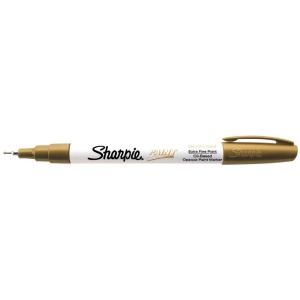 Sharpie Metallic Gold Extra Fine Point Oil Based Paint Marker 35532