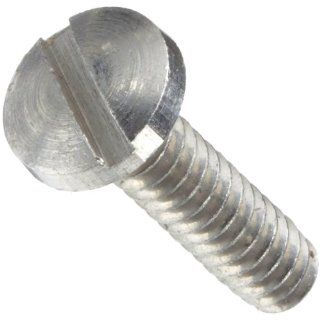 Stainless Steel Machine Screw, Plain Finish, Binding Head, Slotted Drive, Meets ASME B18.6.3, 0.0625" Length, #000 120 Threads, Made in US (Pack of 25): Industrial & Scientific