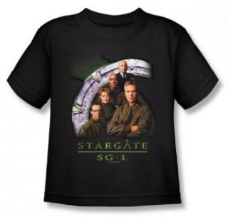 Stargate: Sg 1   Sg 1 Cast Stack Juvee T Shirt In Black, Size: 7, Color: Black: Clothing