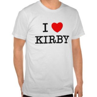 I Love Kirby Shirt