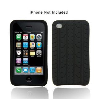 Ebest   Black Silicone Skin Case for iPod Touch Fourth Generation: Cell Phones & Accessories