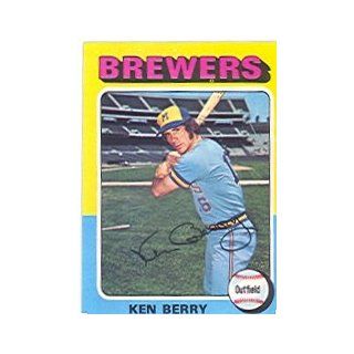 1975 Topps #432 Ken Berry   EX MT: Sports Collectibles