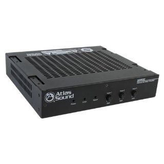 Atlas Sound MA60G Global Mixer Amplifier 3 Channel 60 Watt Balanced MicLineTel Input: Electronics