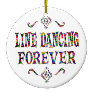 Line Dancing Forever Christmas Tree Ornament