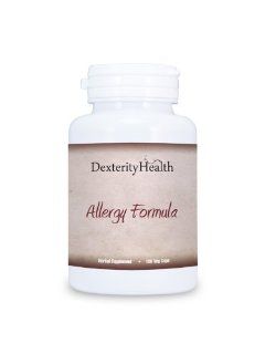Allergy Formula, Natural Herbal Allergy Support Supplement, 100ct: Health & Personal Care