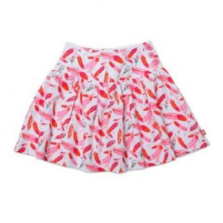 Zutano Girls 2 6X Tickled Yoke Skirt, Fuchsia, 3T: Clothing