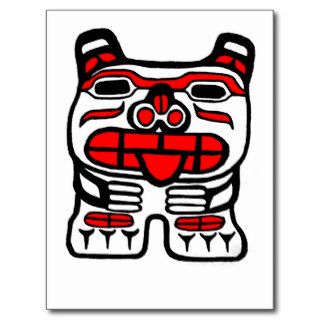 Haida Bear Post Cards