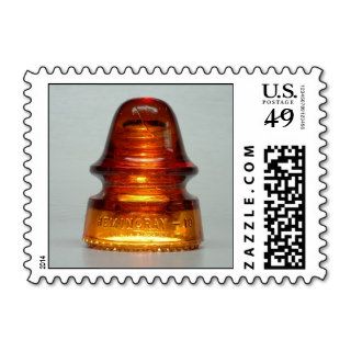 INSULATOR stamps (bright orange)