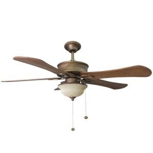 Hampton Bay Algiers 54 in. Indoor/Outdoor Bavarian Bronze Ceiling Fan 56138