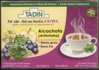 Tadin Artichoke Diet Tea 24 Bag Alcachofa Te : Herbal Teas : Grocery & Gourmet Food