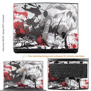 Decalrus Protective Decal Skin Sticker for Alienware M14X R3 & R4 case cover M14X 447 Computers & Accessories