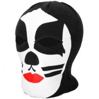 Kiss   Mens Kiss   Peter Criss Ski Mask Black Clothing