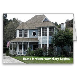 Home is where your story begins cards