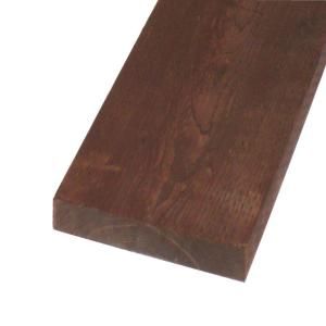 2 in. x 12 in. x 20 ft. Brown Stain Pressure Treated Lumber 419308