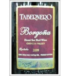 Tabernero Borgona 2009 750ML: Wine