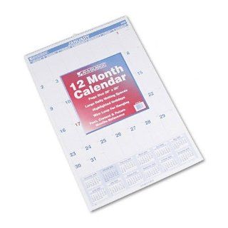 AAGPM428   At a Glance Recycled Monthly Wall Calendar : Office Products