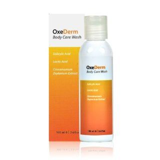 OxeDerm Body Care Wash 100ml/3.4 fl oz Back & Body Acne Treatment Shower Gel: Health & Personal Care