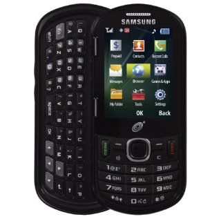 Samsung R455c Tracfone QWERTY Keyboard Slider Smartphone Cell Phone Uses Verizon Towers: Cell Phones & Accessories