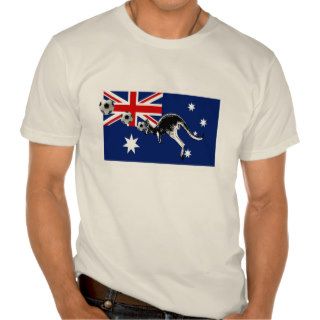 Australia Soccer T shirts and football fans gifts
