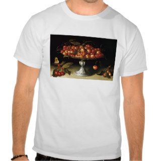 Cherry   Vintage Food Art Tee Shirts