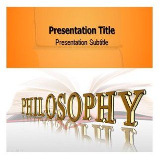Philosophy PowerPoint Template   Philosophy PowerPoint (PPT) Backgrounds: Software