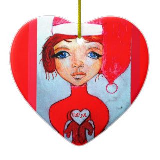 julgranspynt Christma girl Christmas Ornament