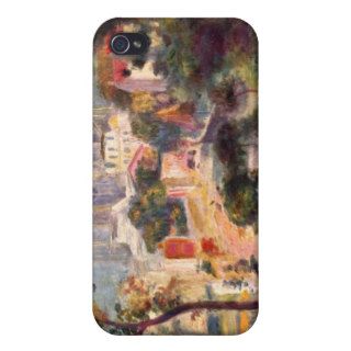 Landscape with the view of Sacre Coeur by Renoir Cases For iPhone 4