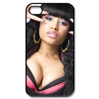 Custom Nicki Minaj Cover Case for iPhone 4 4s LS4 3095 Cell Phones & Accessories