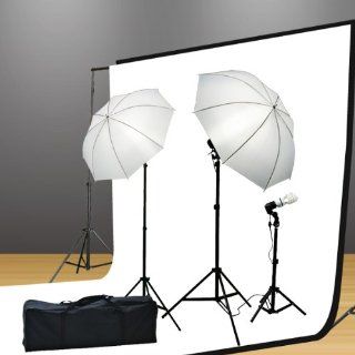 ePhoto Continuous Photography Video Studio Digital Lighting Kit 3 Point Lighting Kit with Muslin Support Stands by ePhotoInc H103 : Photographic Lighting Umbrellas : Camera & Photo