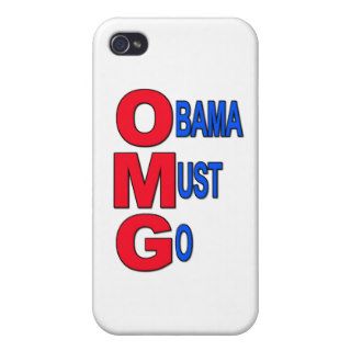 Obama Must Go iPhone 4/4S Cover