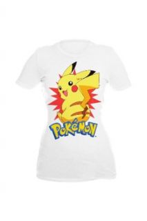 Pokemon Pikachu Tail Girls T Shirt Plus Size Size : XX Large: Novelty T Shirts: Clothing