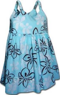 Hibiscus Collection Hawaiian Dress   Girls Hawaiian Dress   Aloha Dress: Playwear Dresses: Clothing