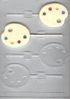 Artist Palette Pop Candy Mold: Candy Making Molds: Kitchen & Dining
