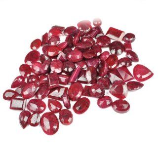 460.00 Ct+ Natural Good Looking Red Ruby Mixed Shape Loose Gemstone Lot: Aura Gemstones: Jewelry