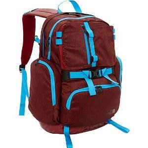 The North Face Trappist Pack Barolo Red Heather/Blue Aster   The North Face Laptop Backpacks: Sports & Outdoors